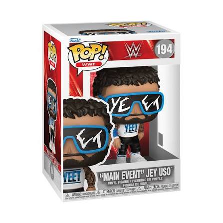 Funko POP WWE  "Main Event" Jey Uso #194