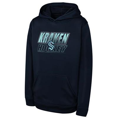 NHL Seattle Kraken Youth Extra Point Performance Hoodie