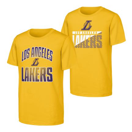 NBA Los Angeles Lakers Youth Never Quit "2 pack" tee shirts