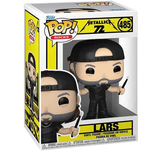 Funko POP Rocks Lars #485 Metallica 72
