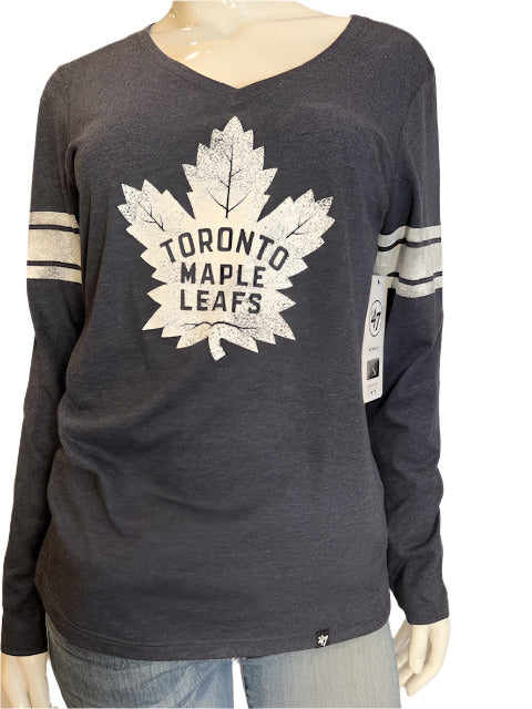 NHL Toronto Maple Leafs Women's '47 Brand  Long Sleeve Tee (online only)