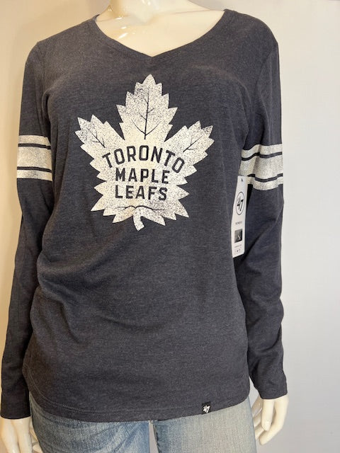 NHL Toronto Maple Leafs Women's '47 Brand  Long Sleeve Tee (online only)