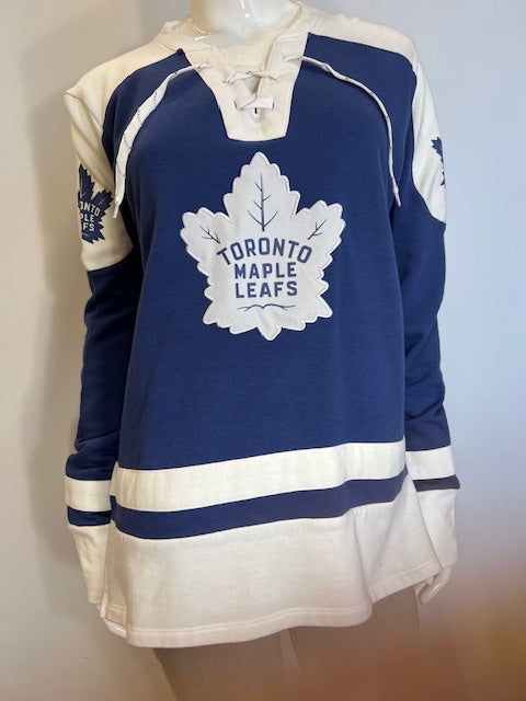 NHL Toronto Maple Leafs Women's Majestic Lacer Fleece Pullover (online only)