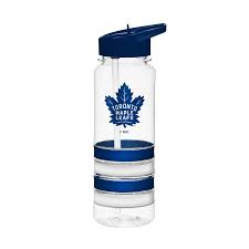 NHL Toronto Maple Leafs Banded 25oz Plastic Water Bottle