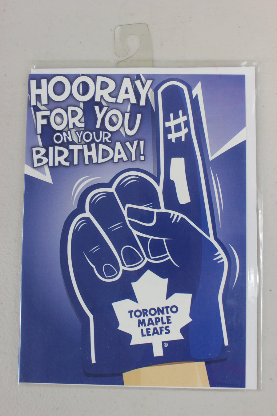 NHL Toronto Maple Leafs "Hooray for You on Your Birthday!" card