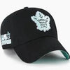 NHL Toronto Maple Leafs '47 Brand Clean Up Black Mint Cap