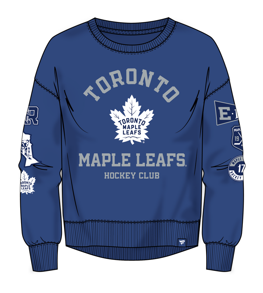 NHL Toronto Maple Leafs Fanatics Go Team Crew Fleece