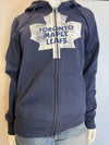 NHL Toronto Maple Leafs Women's Full Zip Logo Hoodie (online only)