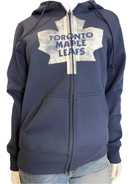NHL Toronto Maple Leafs Women's Full Zip Logo Hoodie (online only)