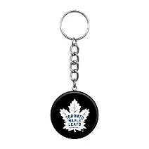 NHL Toronto Maple Leafs Mini Puck Keychain