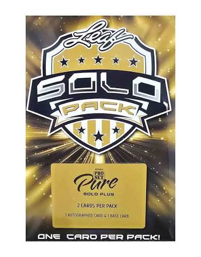 NFL Leaf Solo Pack - 2024 Pro Set Pure Solo Plus