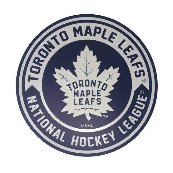 Toronto Maple Leafs PVC Round Logo Sign 22"