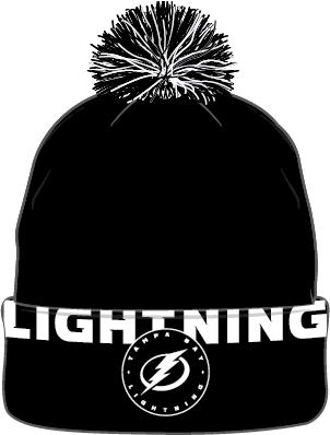 NHL Tampa Bay Lightning Fanatics High Stick Toque (Black)