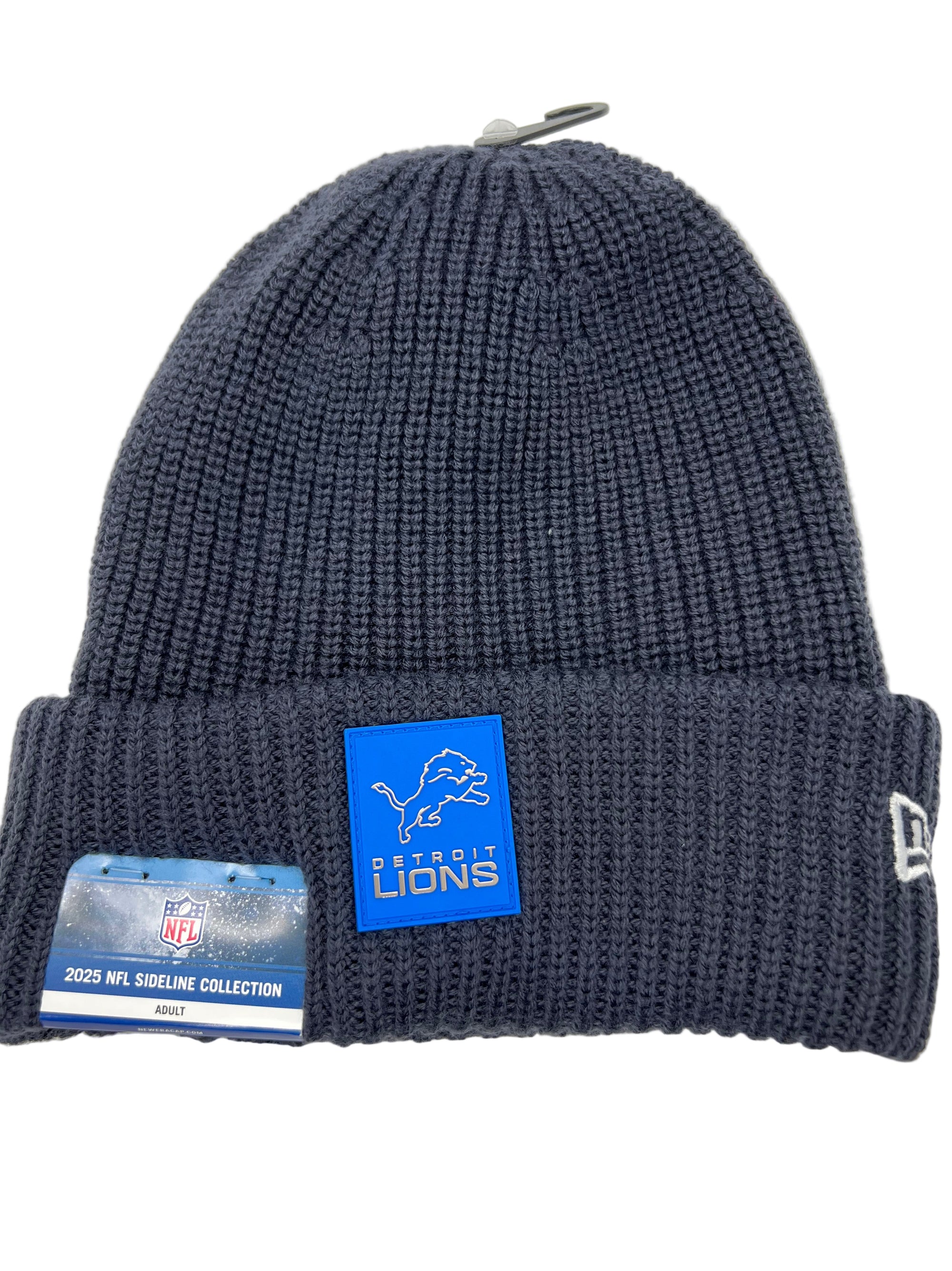 NFL Detroit Lions '25 New Era Sideline Sports Knit Toque