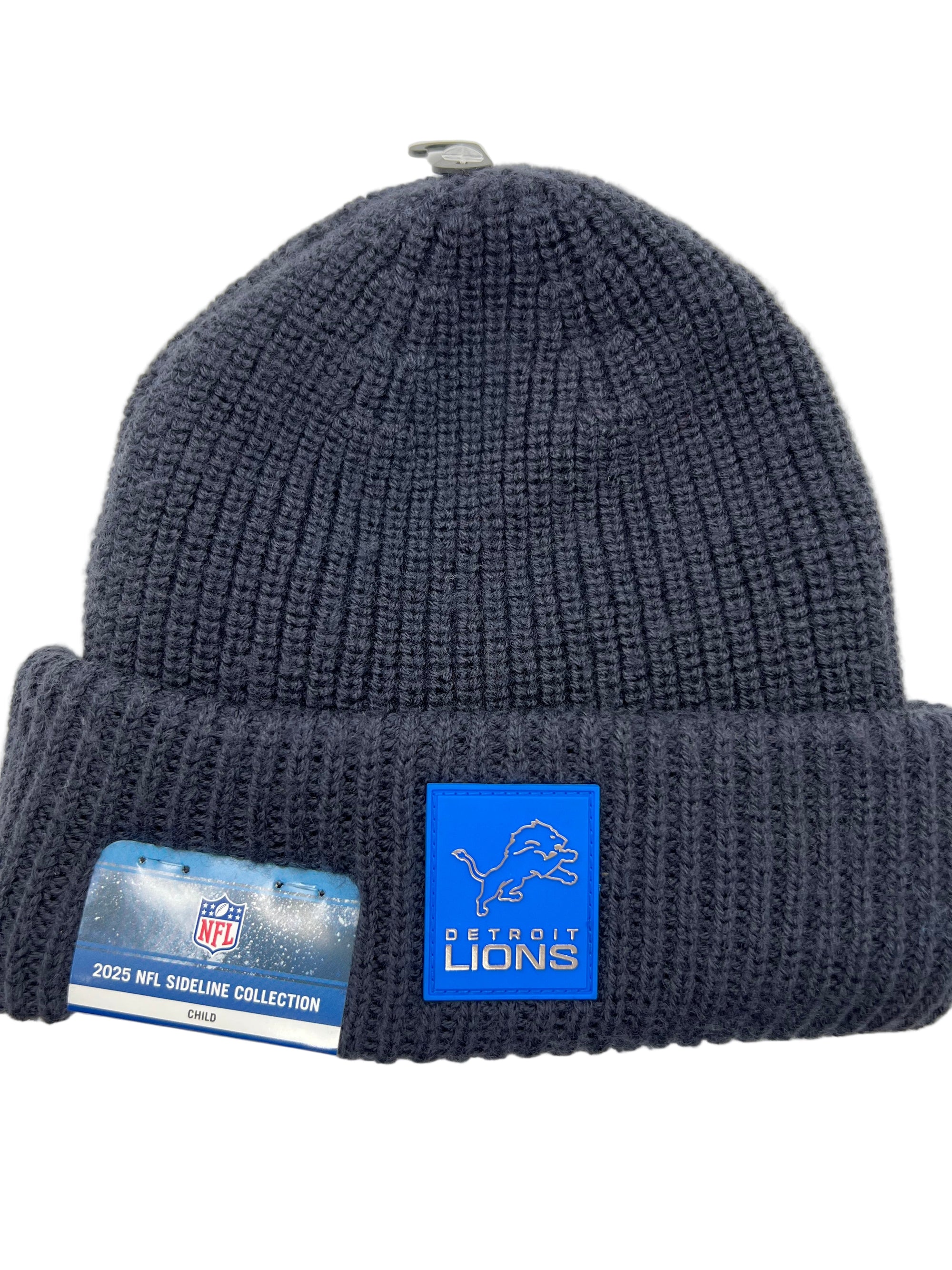 NFL Detroit Lions JR '25 New Era CHILD Sideline Sports Knit Toque