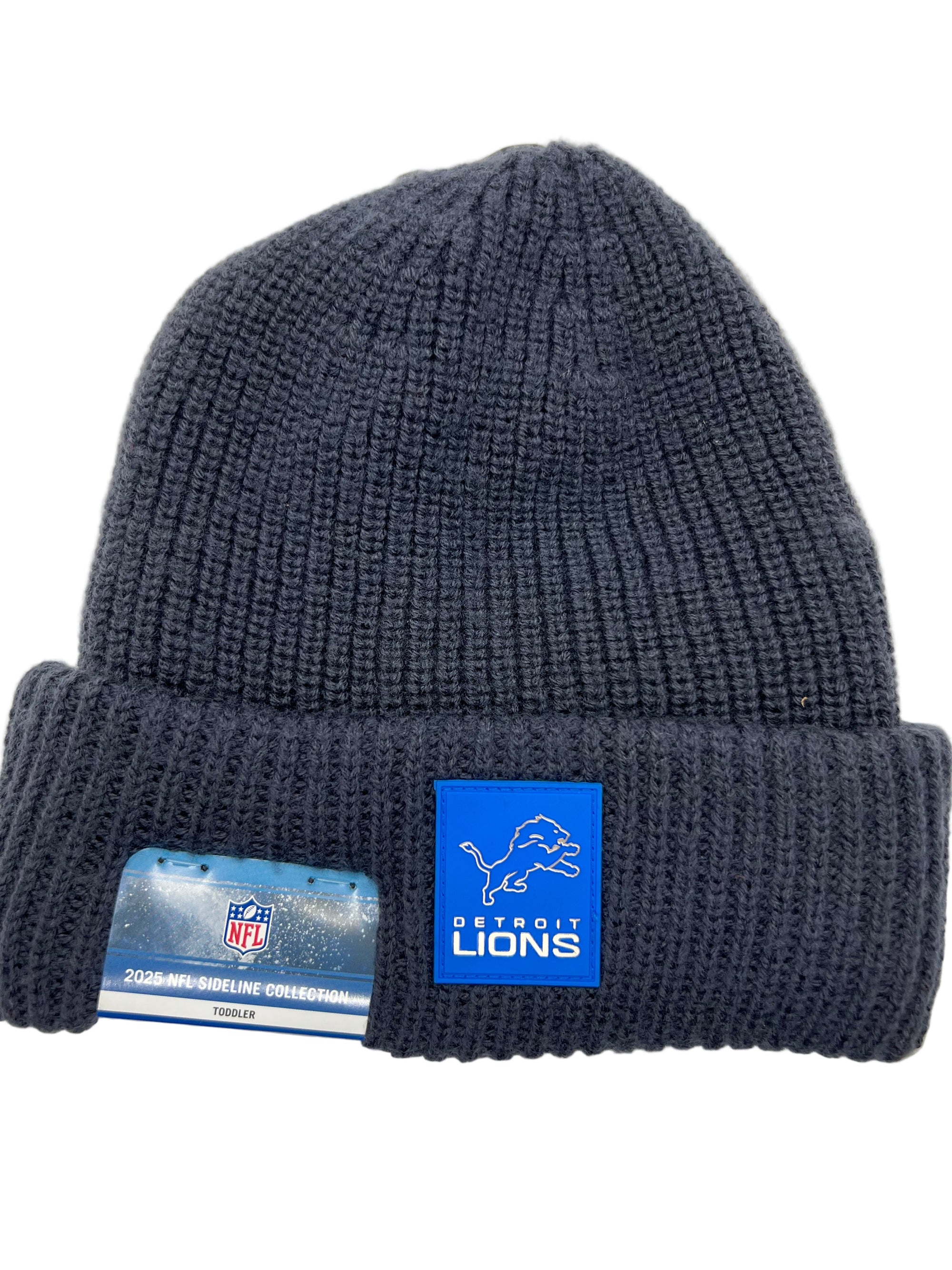 NFL Detroit Lions JR '25 New Era TODDLER Sideline Sports Knit Toque