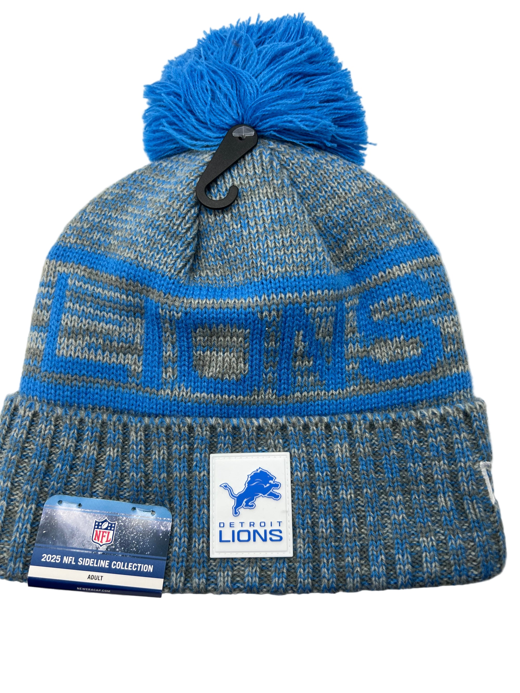 NFL Detroit Lions '25 New Era Sideline Sports Knit Toque