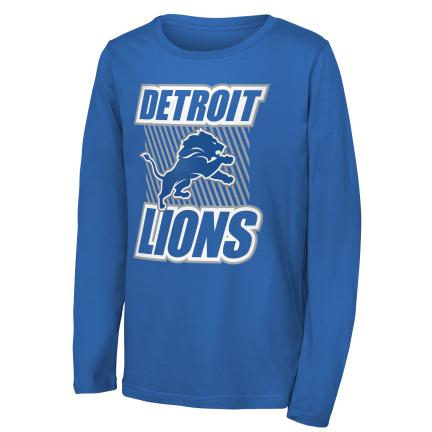 NFL Detroit Lions Youth Never Settle Long Sleeve tee