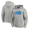 NFL Detroit Lions Fanatics Side Stripe Grey Hoodie