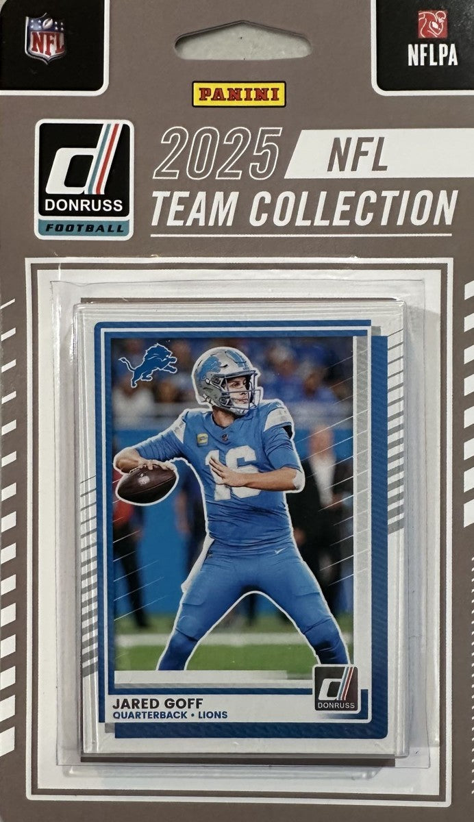 Panini Donruss 2025 NFL Team Collections - Detroit Lions