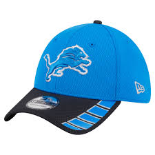 NFL Detroit Lions New Era 39Thirty Visor Hit Flex Hat