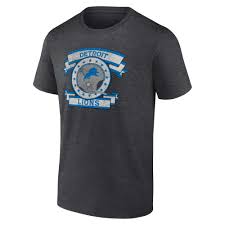 NFL Detroit Lions Fanatics Wingback Tee (Charcoal)