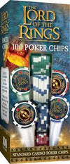 Lord of the Rings 100 Poker Chips Set
