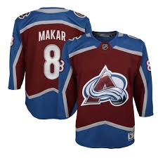 NHL Colorado Avalanche Cale Maker Youth Premium Home Jersey