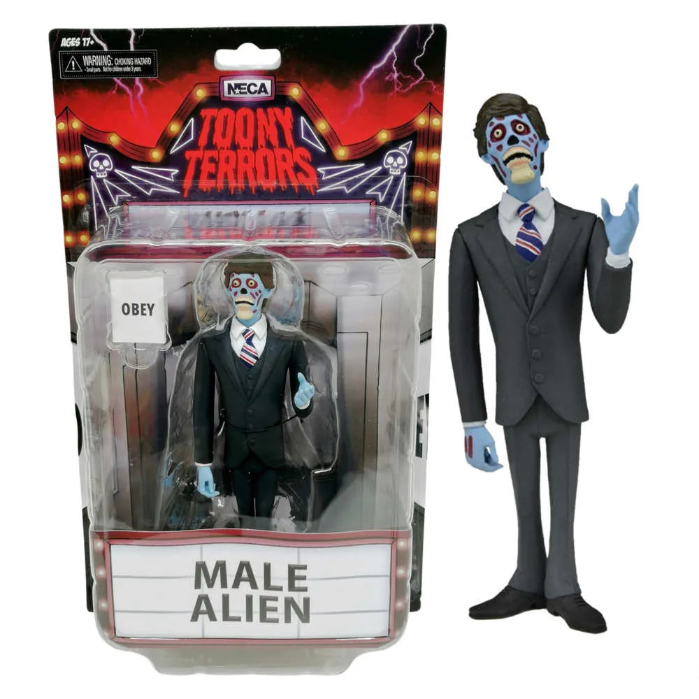 NECA Toony Terrors 6" Male Alien Figure - They Live