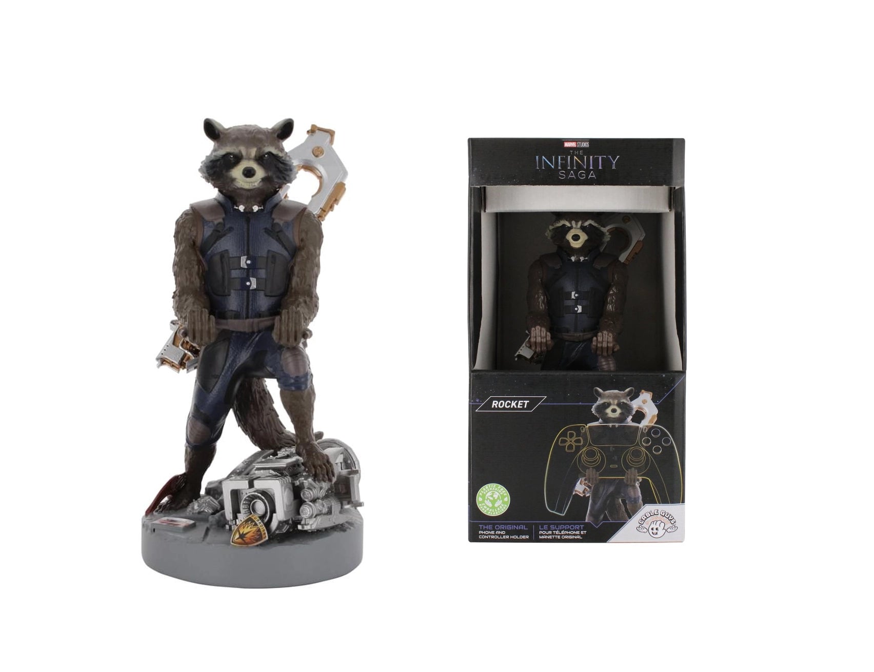 Rocket (The Infinity Saga) Cable Guy - Phone & Controller Holder