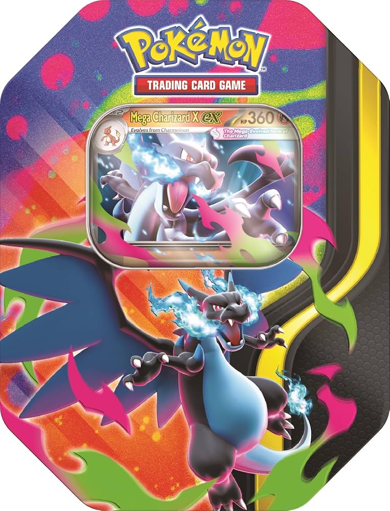 Pokemon 2026 Mega Charizard X Ex Tin