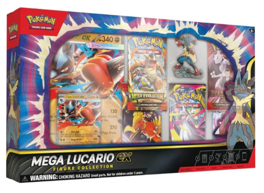 Pokemon Mega Lucario ex Figure Collection Box