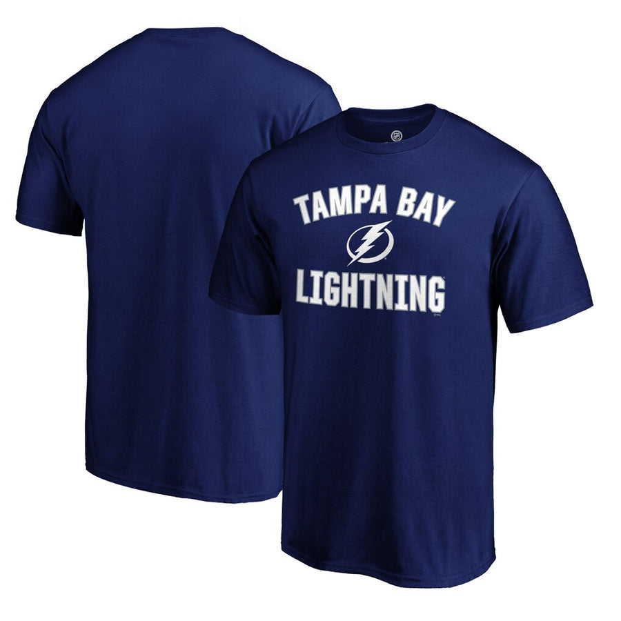 NHL Tampa Bay Lightning Mens Fanatics Victory Arch Primary T-Shirt