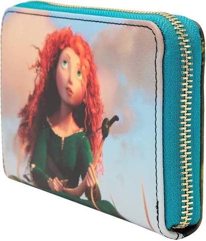 Disney Brave Merida Princess Loungefly Zip Wallet