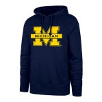 NCAA Men's Michigan Wolverines '47 Brand Logo Hoodie