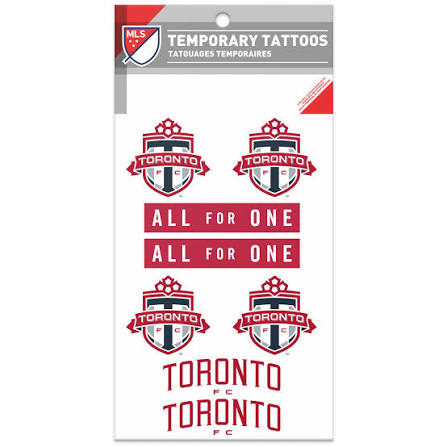 MLS Toronto FC Temporary Tattoos