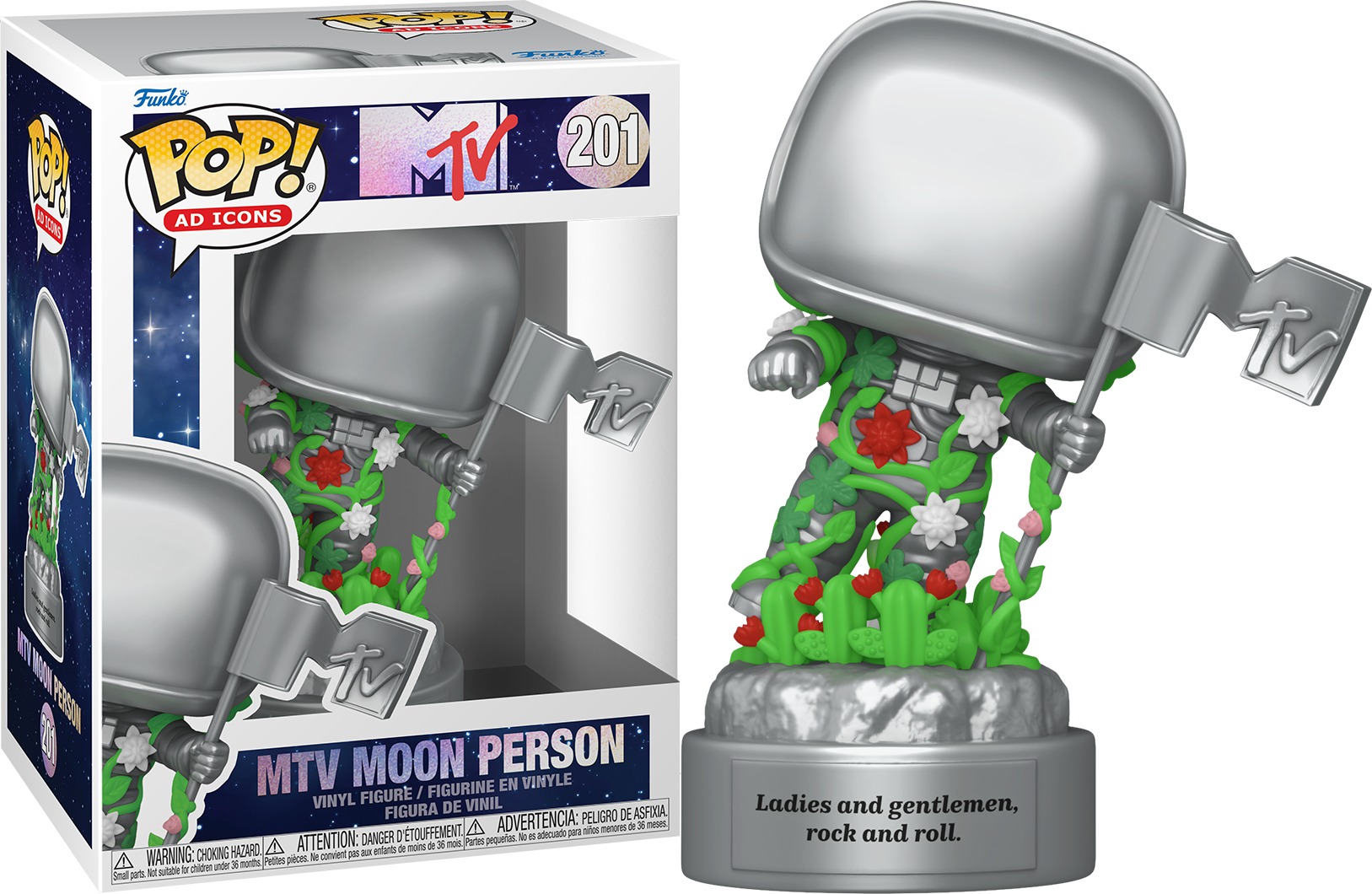 Funko POP MTV Moon Person #201 - POP Ad Icons