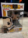 Funko POP Negan #390 The Walking Dead (corner folds and small crease in back-see pics)