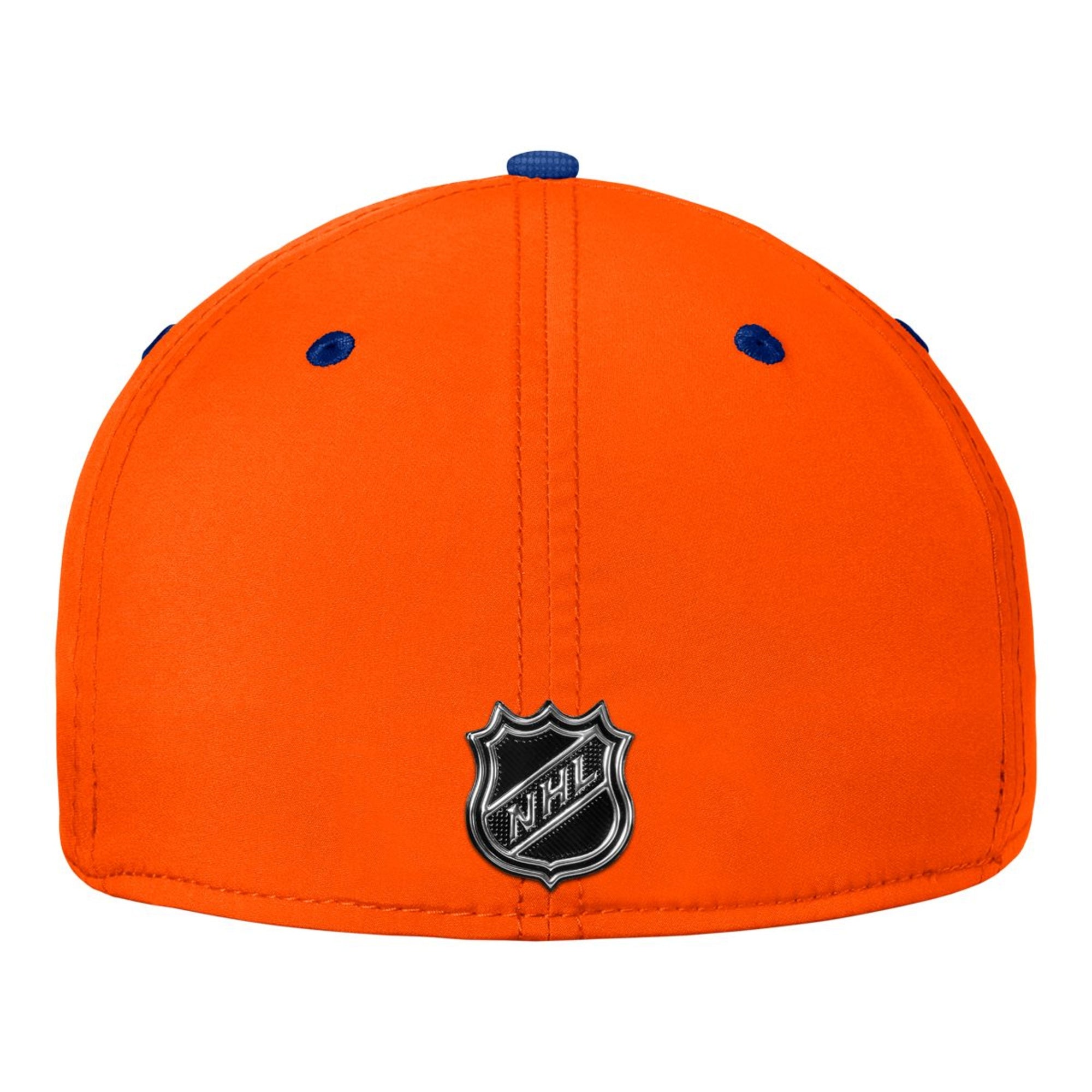 NHL Edmonton Oilers Fanatics Authentic Pro Stretchfit Hat (blue/orange)