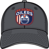 NHL Edmonton Oilers Fanatics '24 Authentic Pro Stretch-Fit Storm Grey Hat