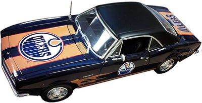 NHL Edmonton Oilers 1:18 Scale '67 Chevrolet Camaro Z/28 Coupe