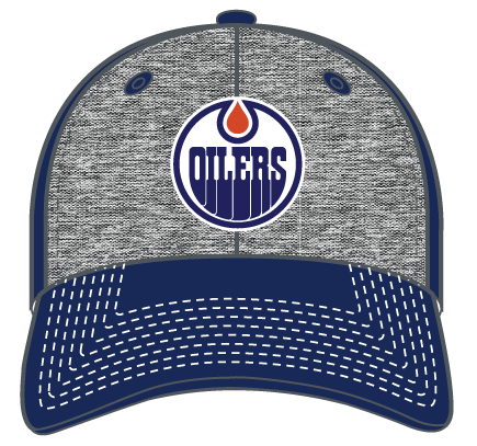 NHL Edmonton Oilers Top Shelf Stretch-Fit Fanatics Hat