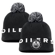 NHL Edmonton Oilers Fanatics High Stick Toque (Black)