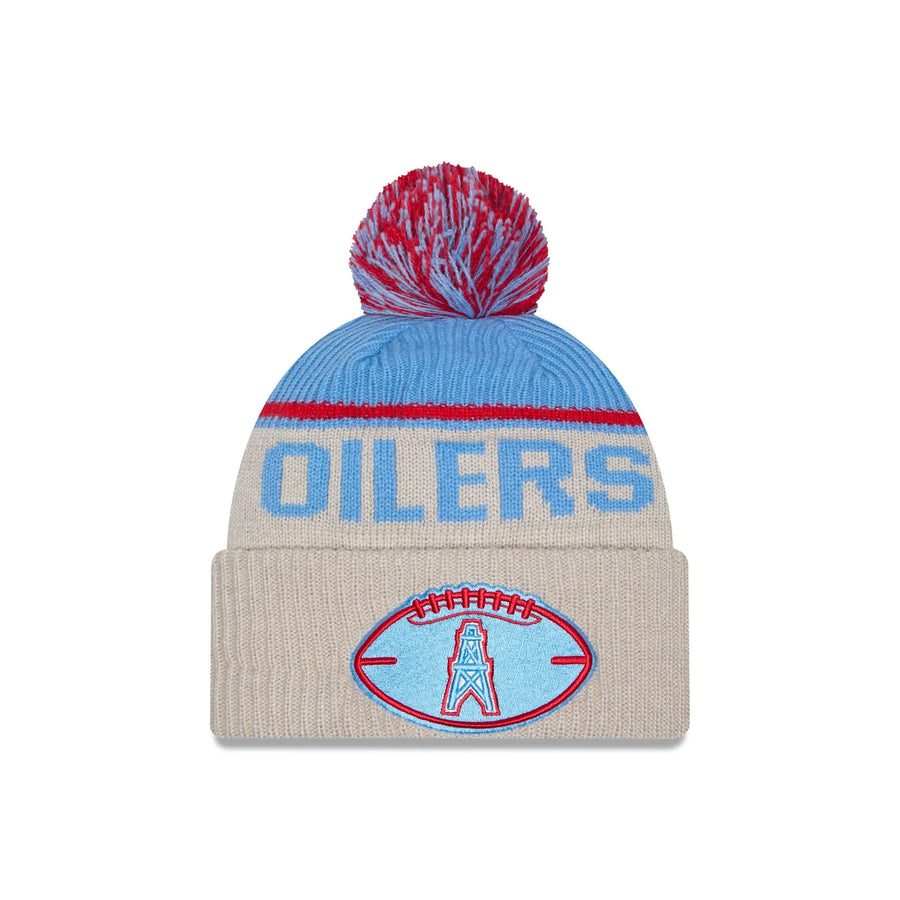 NFL Houston Oilers Historic New Era Sports Knit Toque