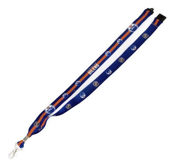 NHL Edmonton Oilers Sublimated Lanyard
