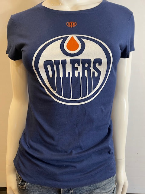 NHL Edmonton Oilers OTH Women's Logo Tee (online only)