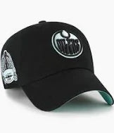 NHL Edmonton Oilers '47 Brand Clean Up Black Mint Cap