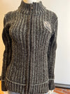 NHL Edmonton Oilers OTH Women's Full Zip Chenille Sweater (online only)