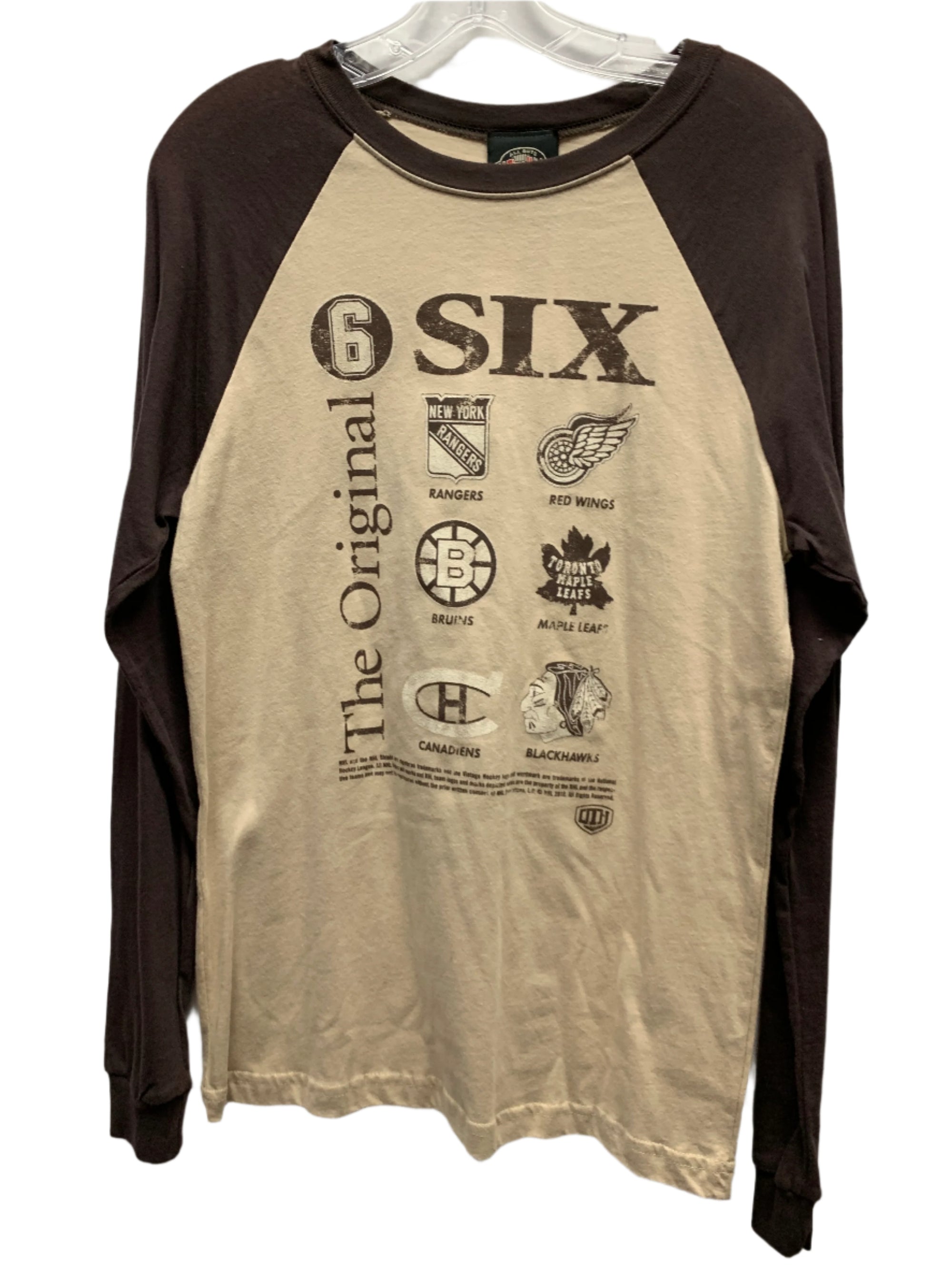 NHL Original Six Mens OTH Long Sleeve T-Shirt