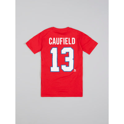 NHL Montreal Canadiens Youth "Caufield" Name & Number Tee